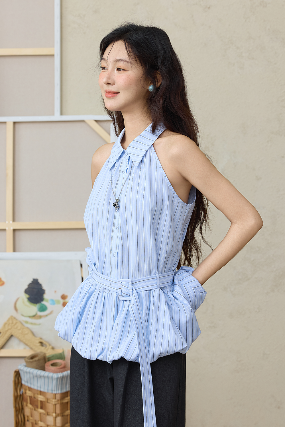 Halter Blouses for Women