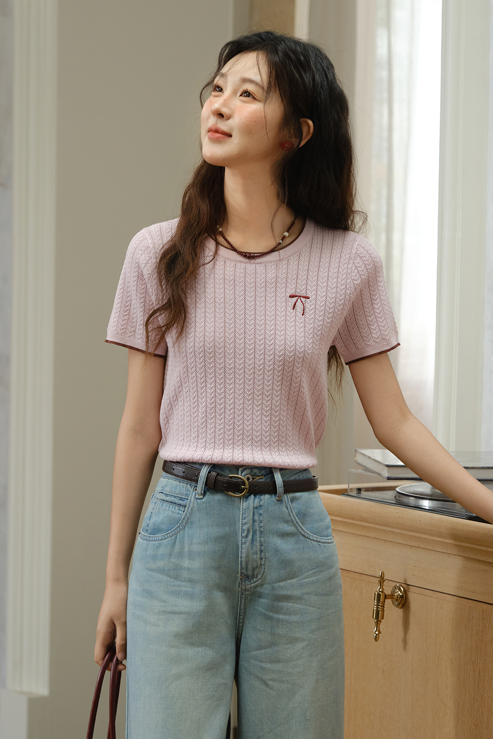 Knit T-shirt for Women