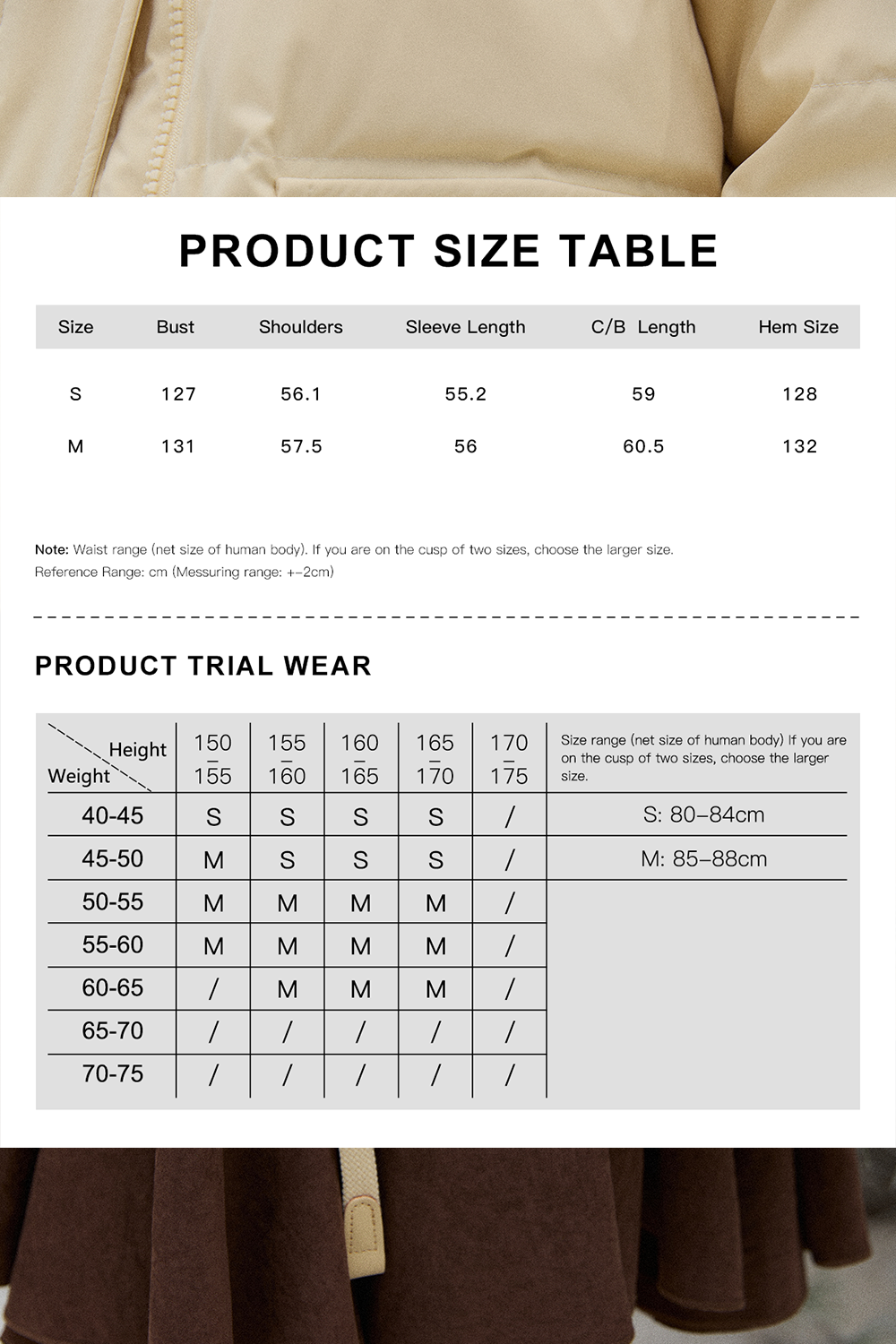 Jaket Mantel Puffer untuk Wanita