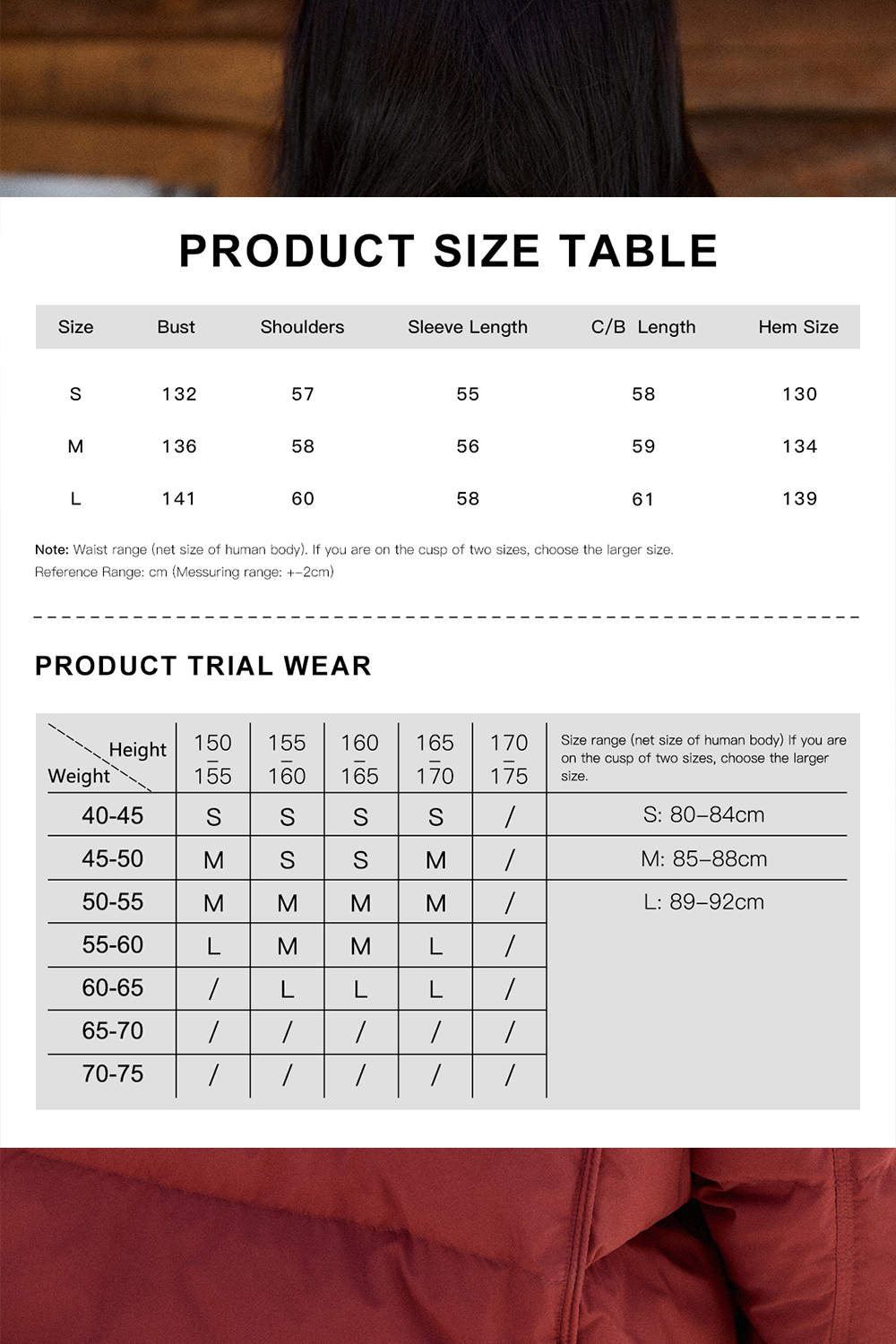 Jaket Puffer+Topi untuk Wanita