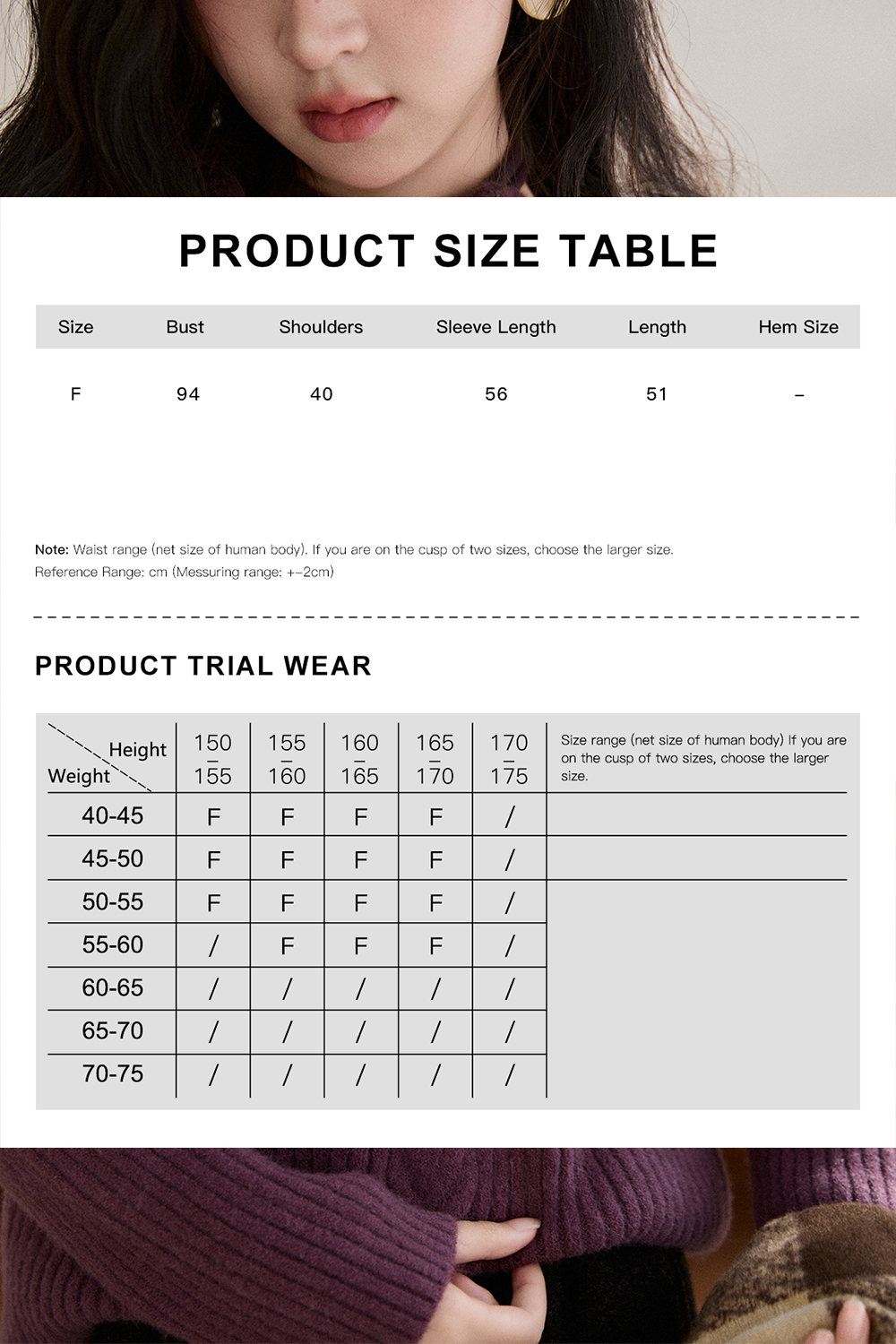 Kemeja Rajut+Pita untuk Wanita