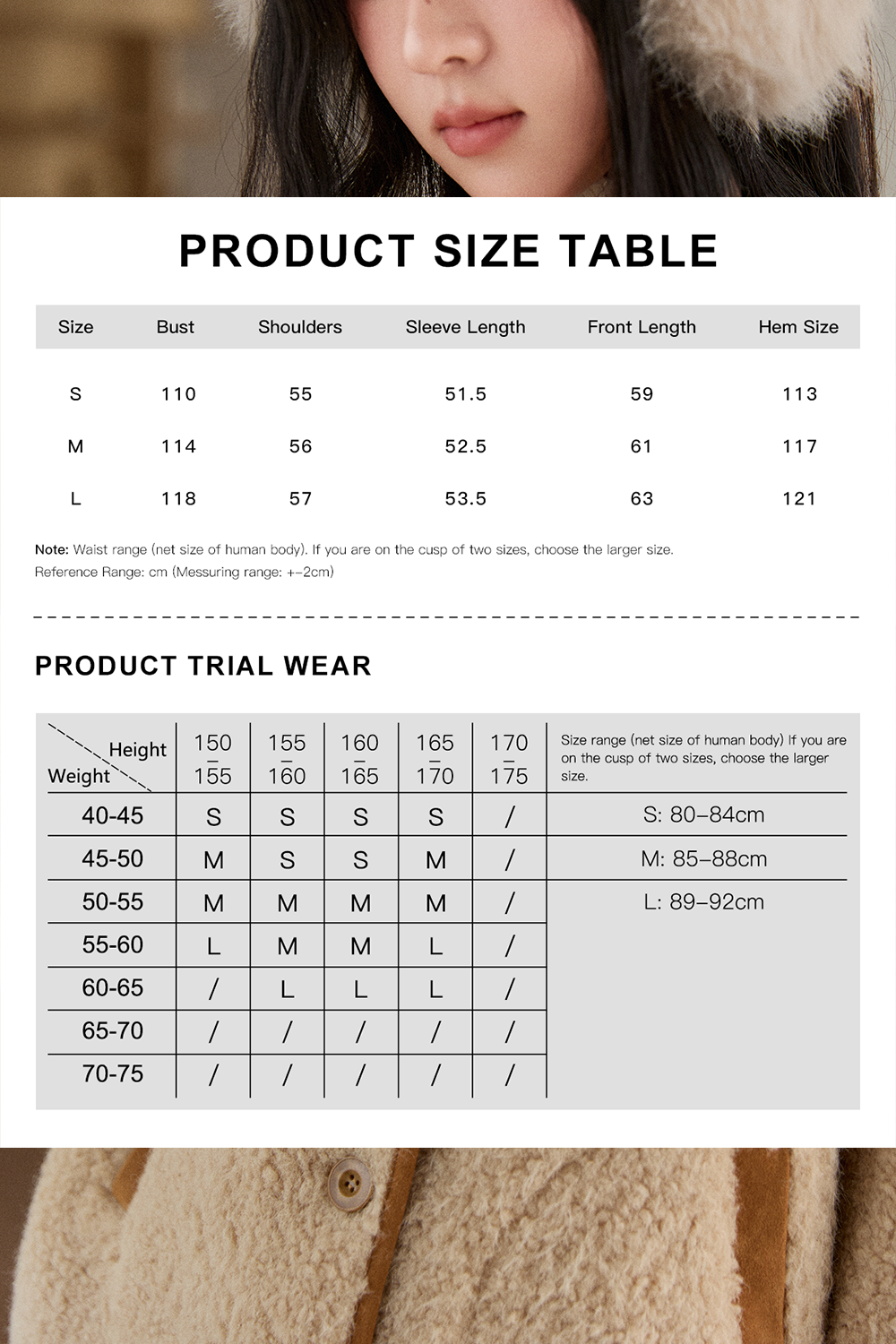 Mantel+Selendang untuk Wanita