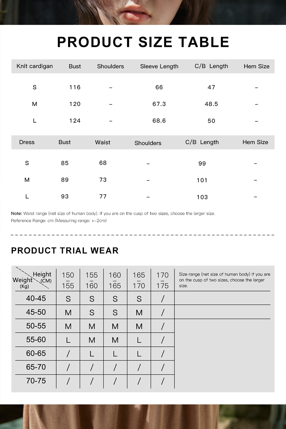 Dress and Cardigan Set for Women