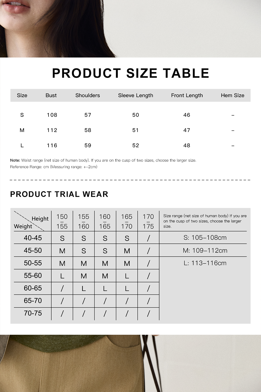 Coat for Women MISHOW