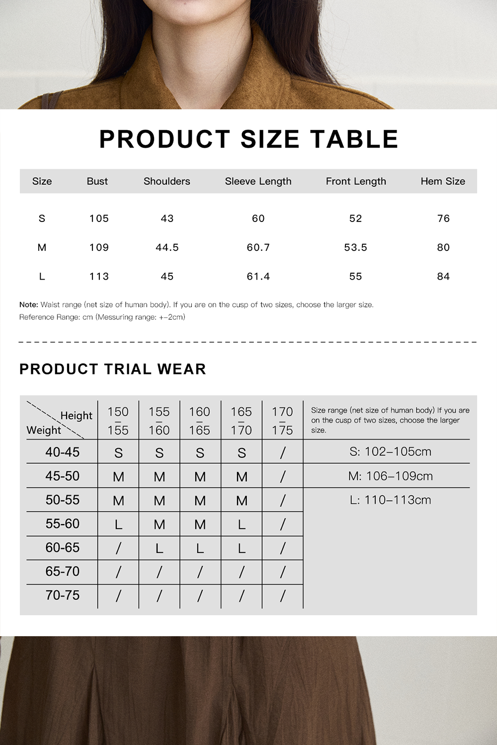 Coat for Women MISHOW