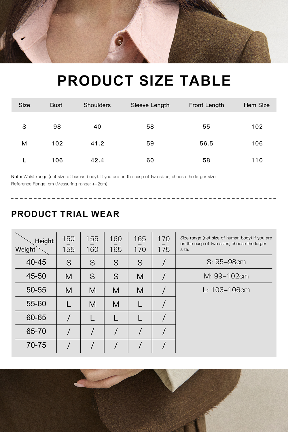 Coat for Women MISHOW