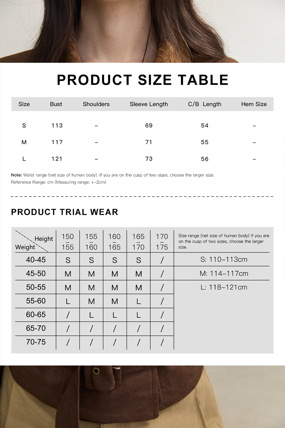 Coat+Belt for Women MISHOW