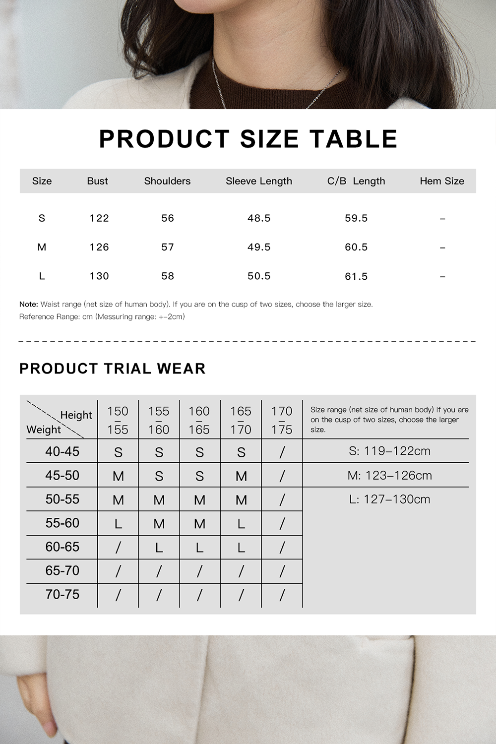 Woolen Coat for Women MISHOW
