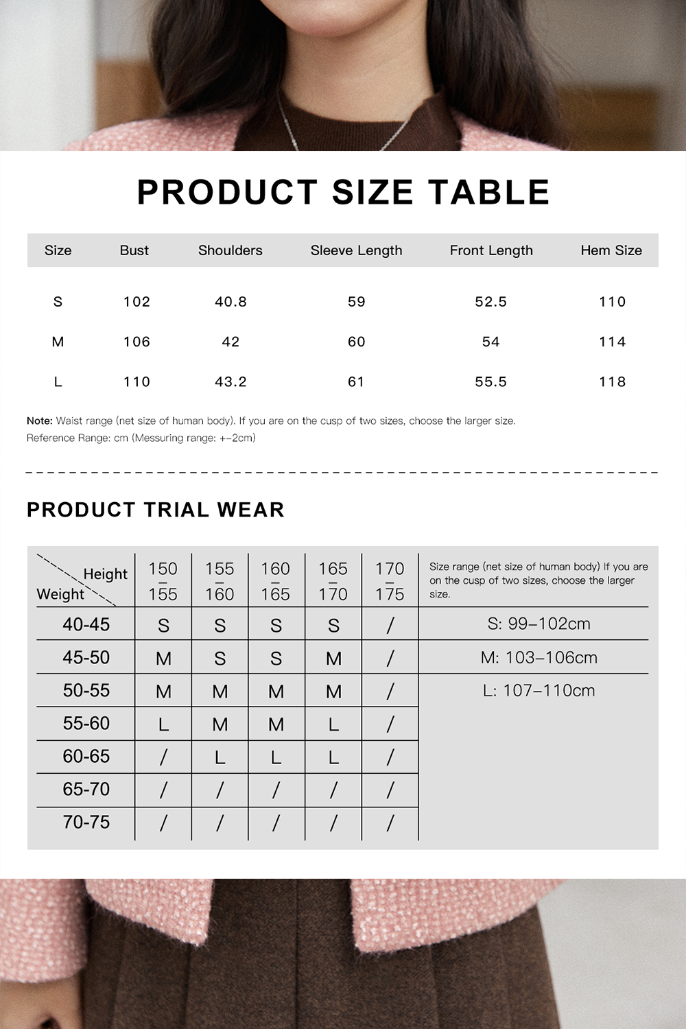Coat for Women MISHOW