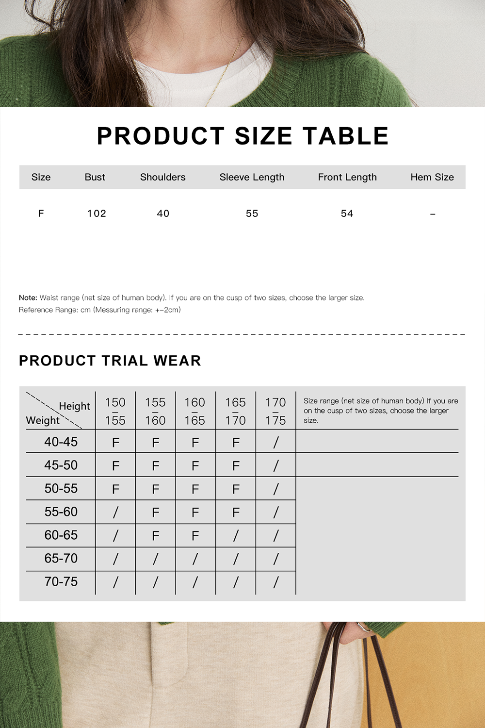 Knit Cardigan for Women MISHOW