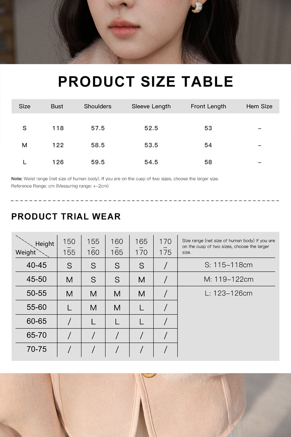 Coat for Women MISHOW