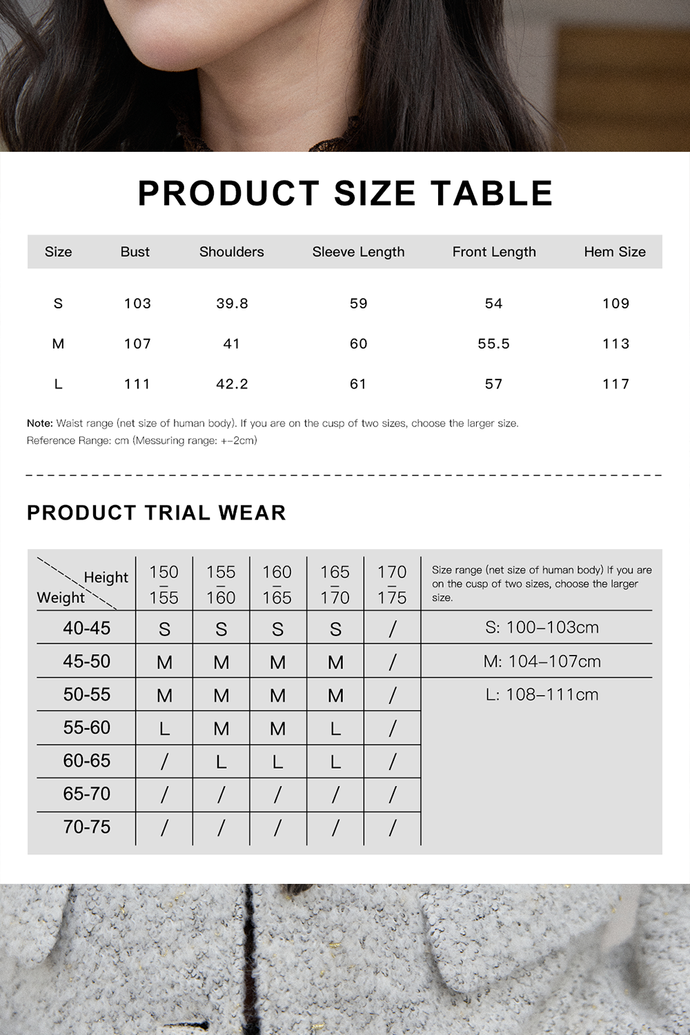 Coat for Women MISHOW