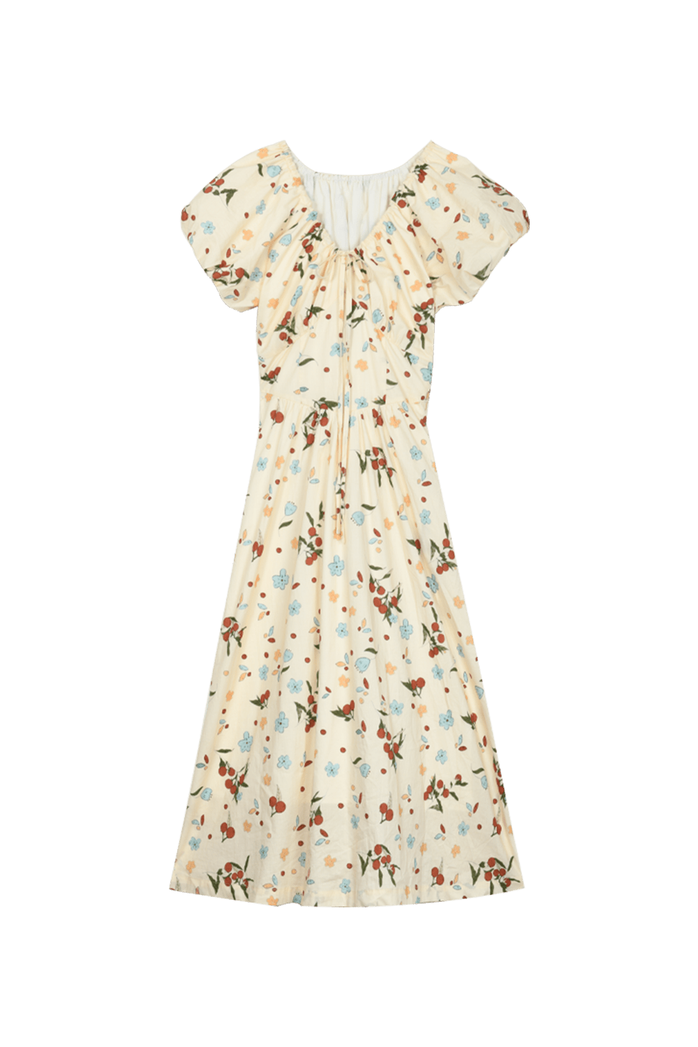 A-line Floral Maxi Dress for Women