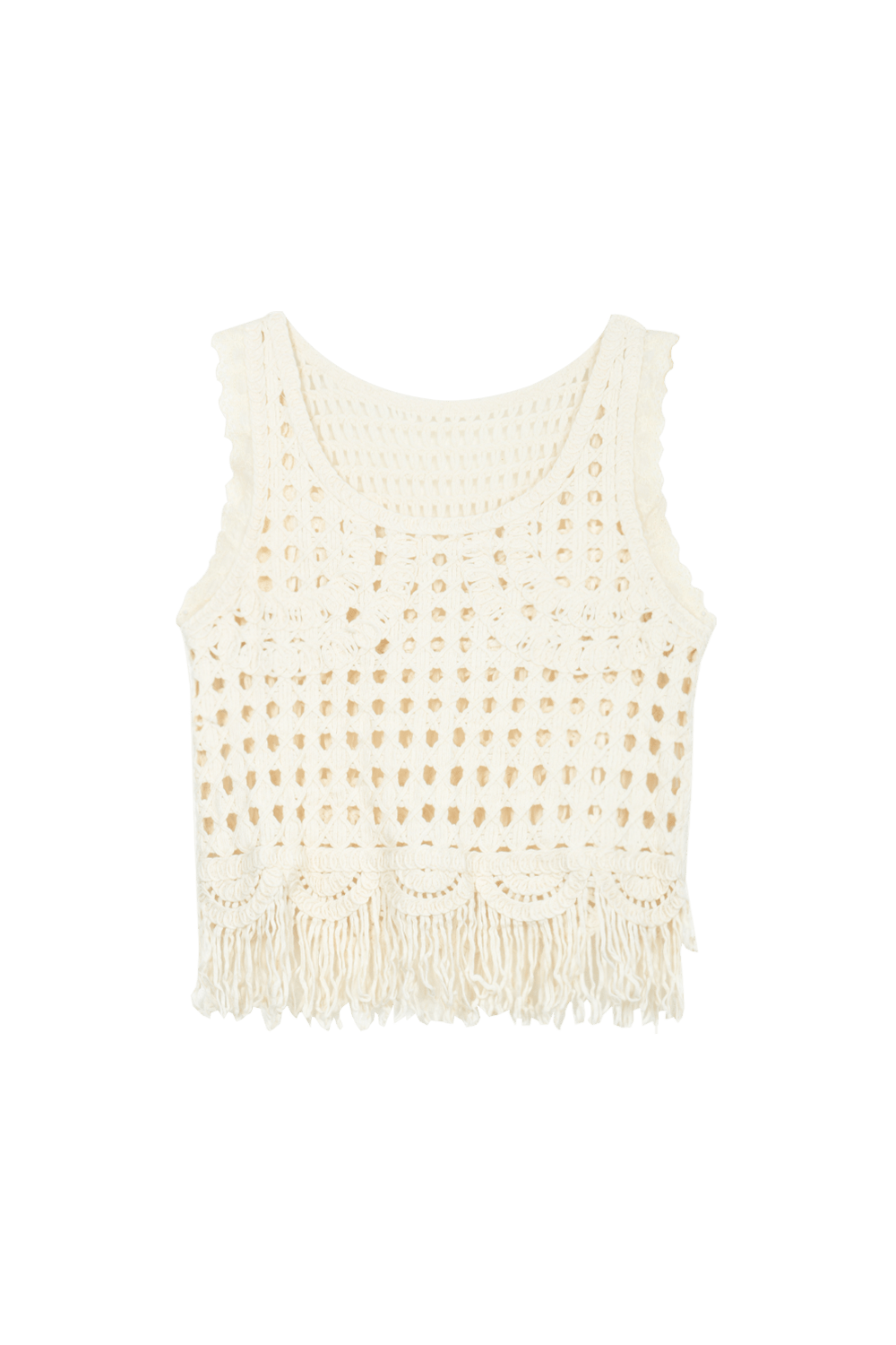 Hollow Design Knit Vest for Women