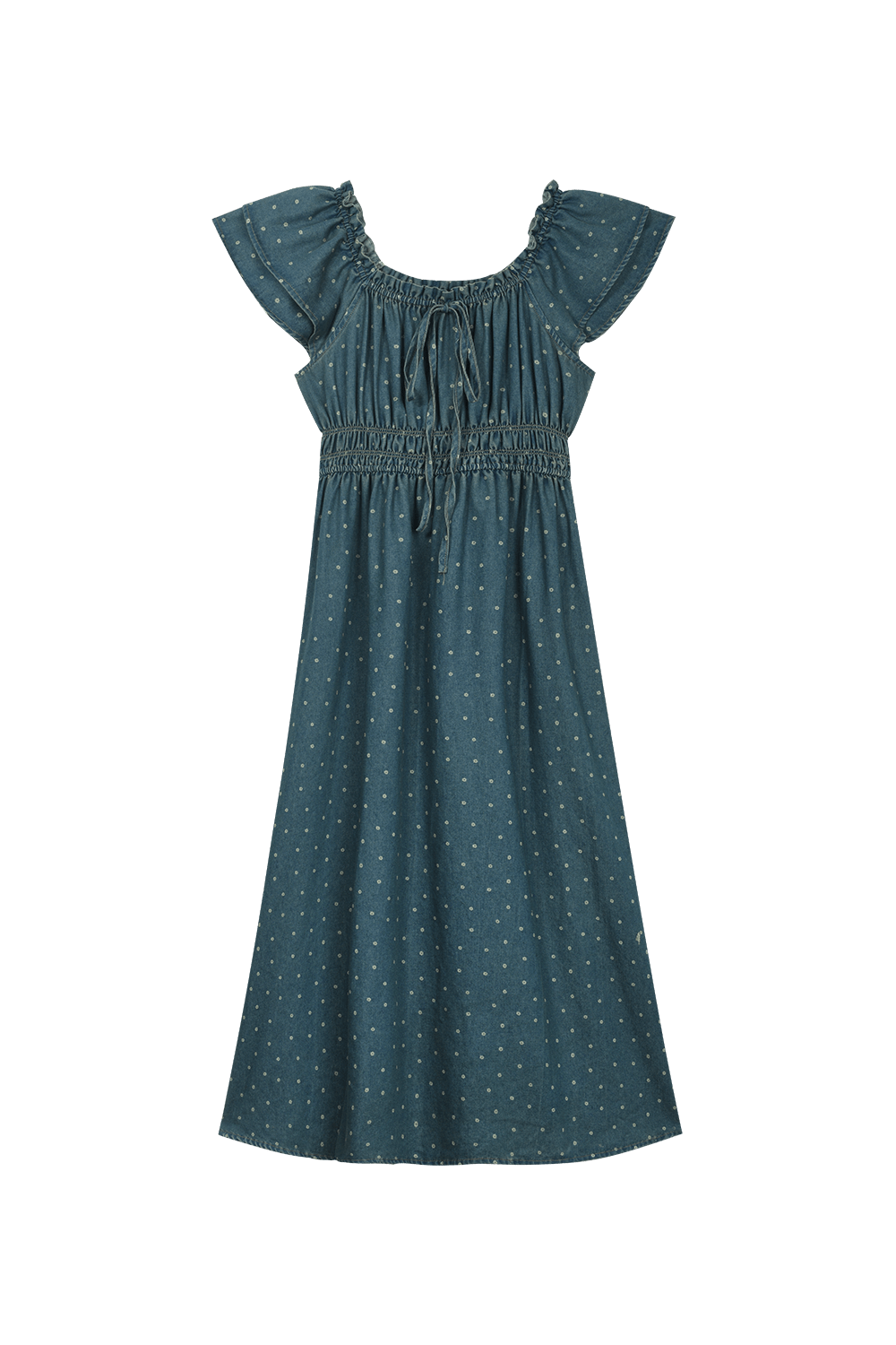 A-line Polka Dot Dress for Women