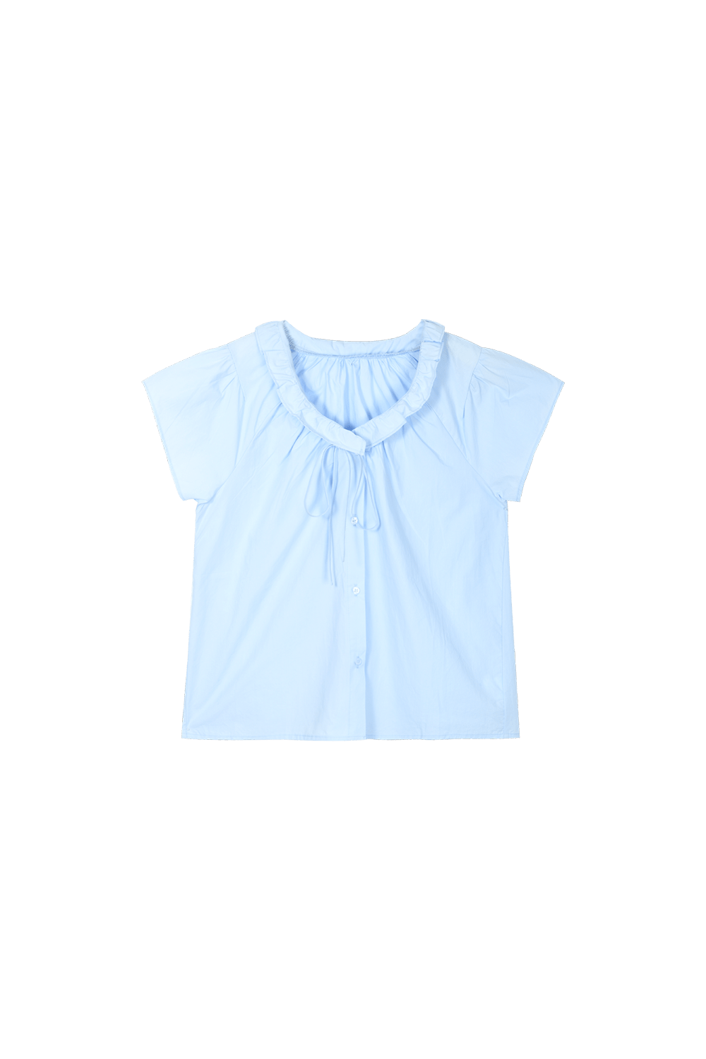 Ruffled Collar Blouse for Women