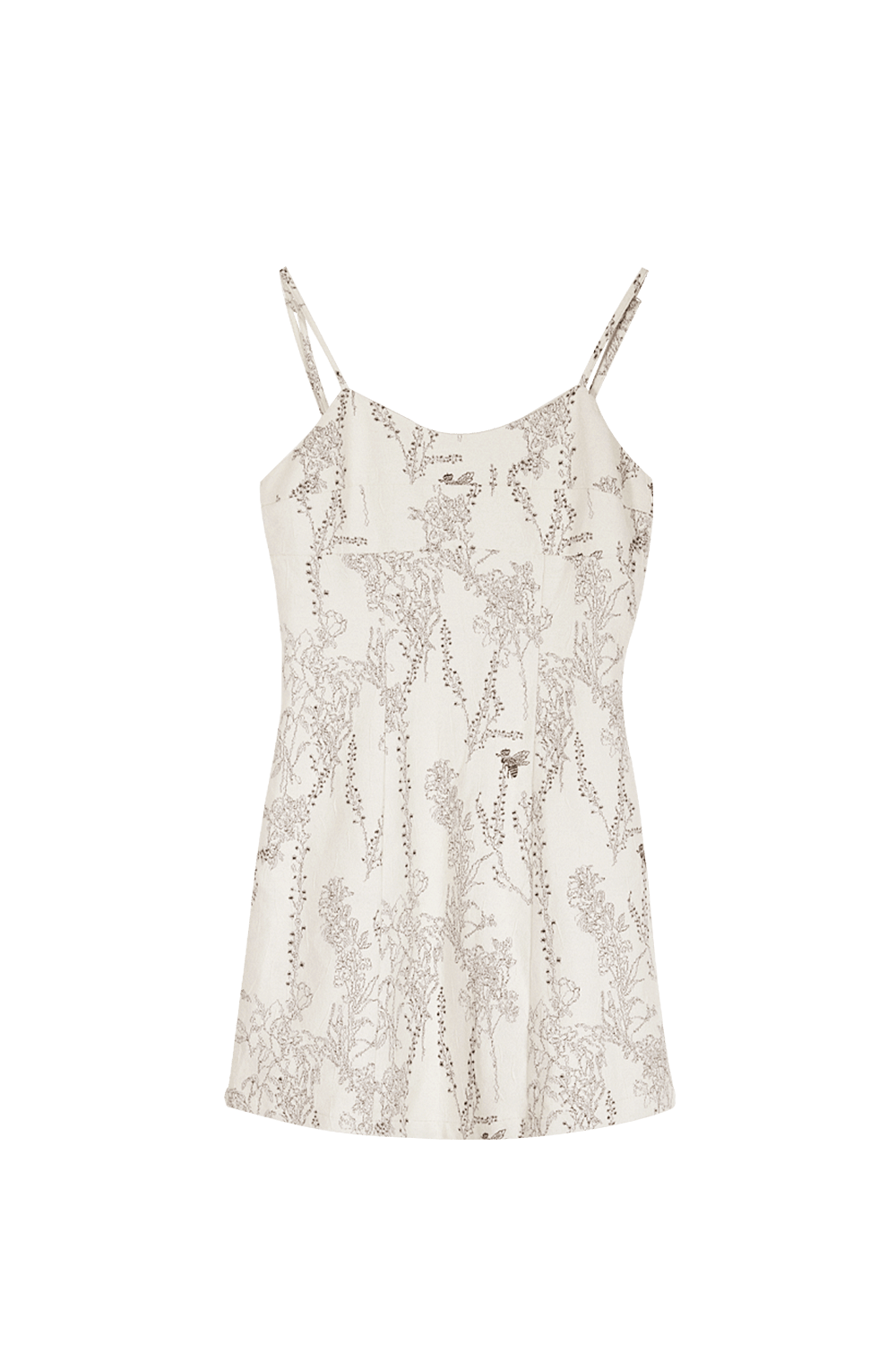 Floral Mini Spaghetti Strap Dress for Women