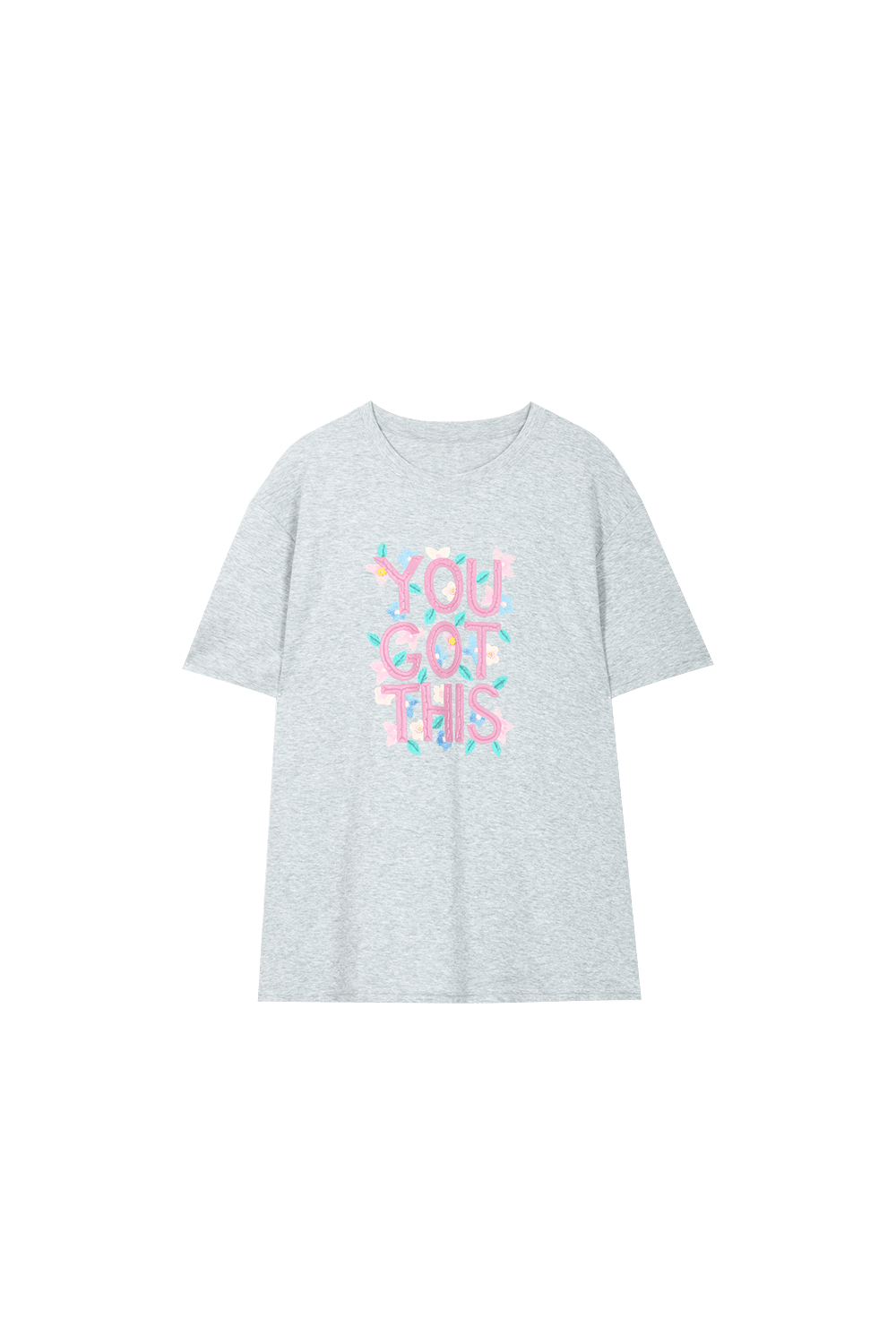 Floral Printing T-shirt for Women