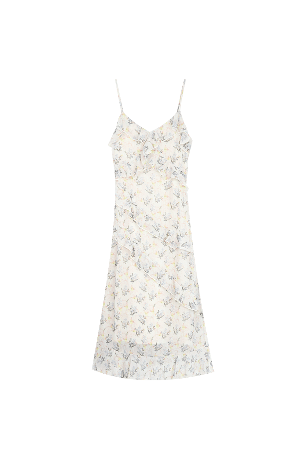 Floral Maxi Spaghetti Strap Dress for Women