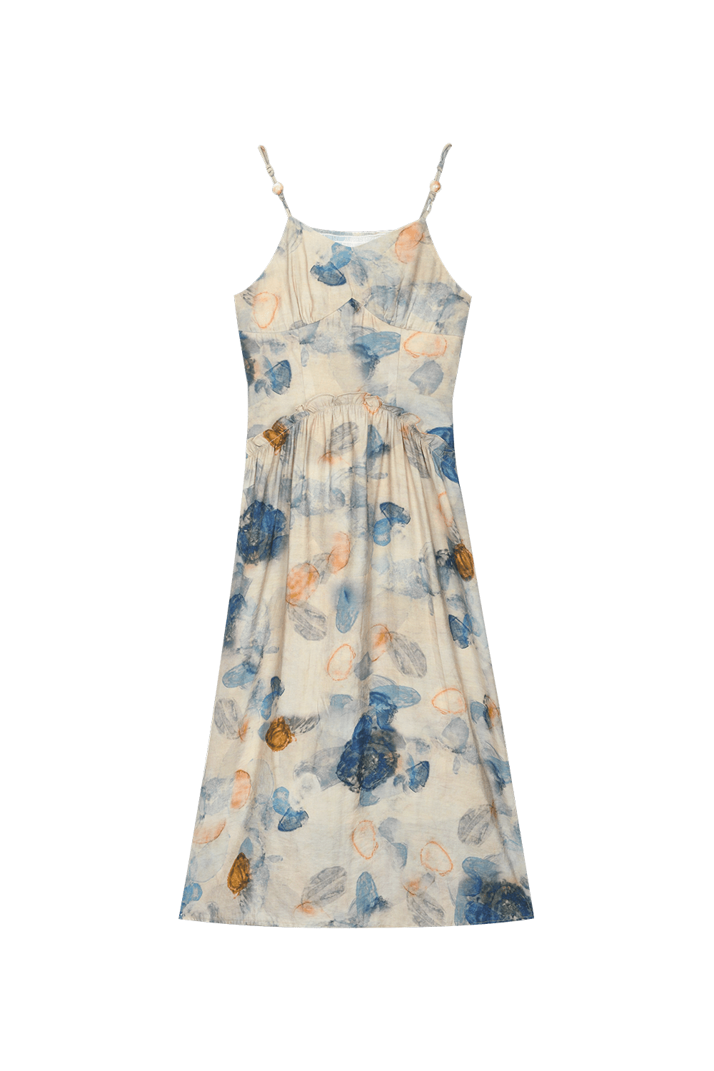 Women's Floral Maxi Spaghetti Strap Dress