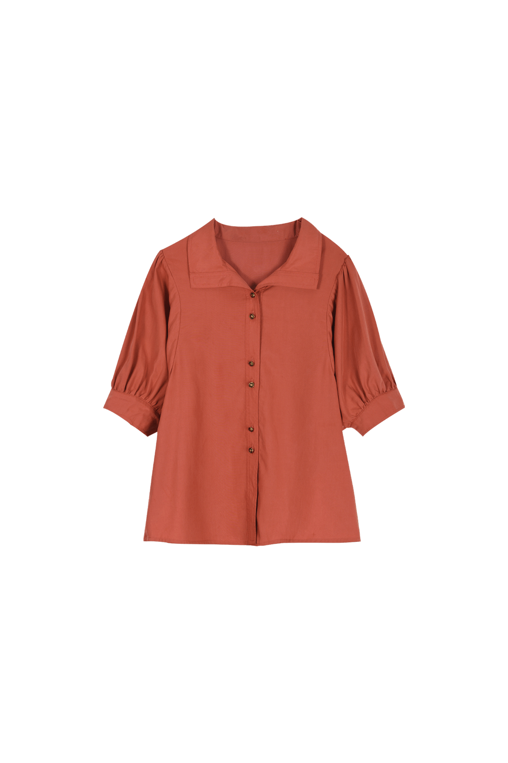 Puff Sleeve Commuter Blouse for Women