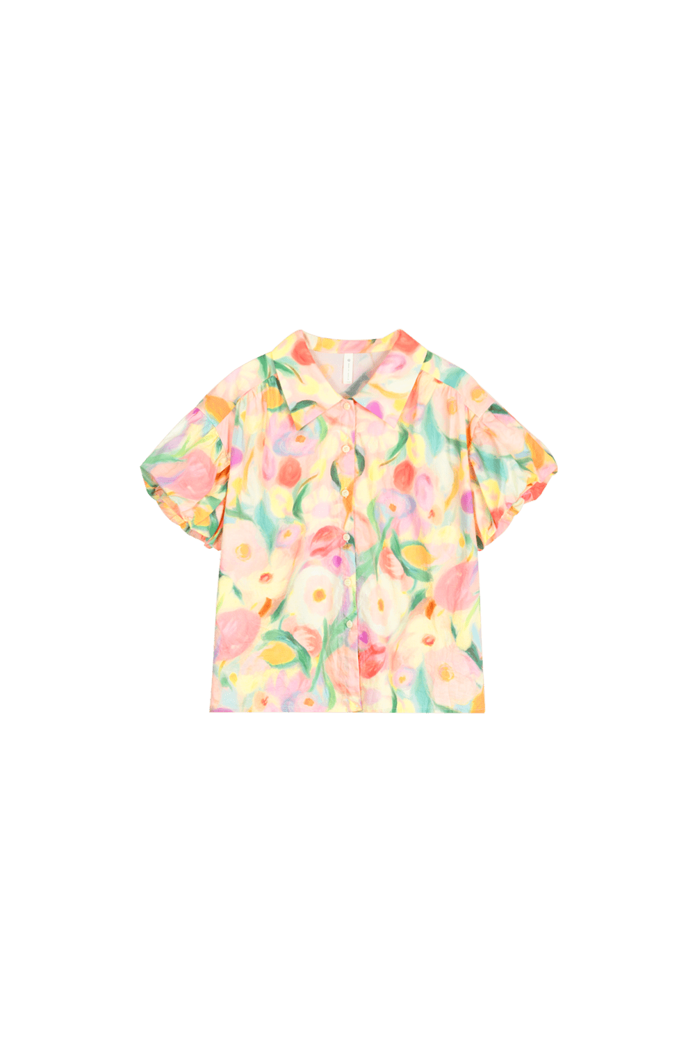 100% Cotton Floral Shirt for Women