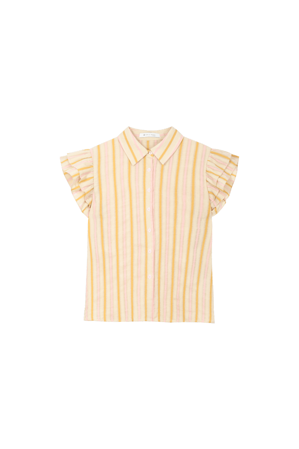 Casual Pink Stripe Blouses for Women