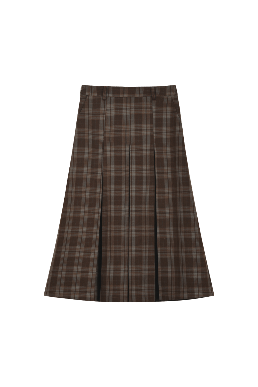 Pleated Midi Skirt for Women