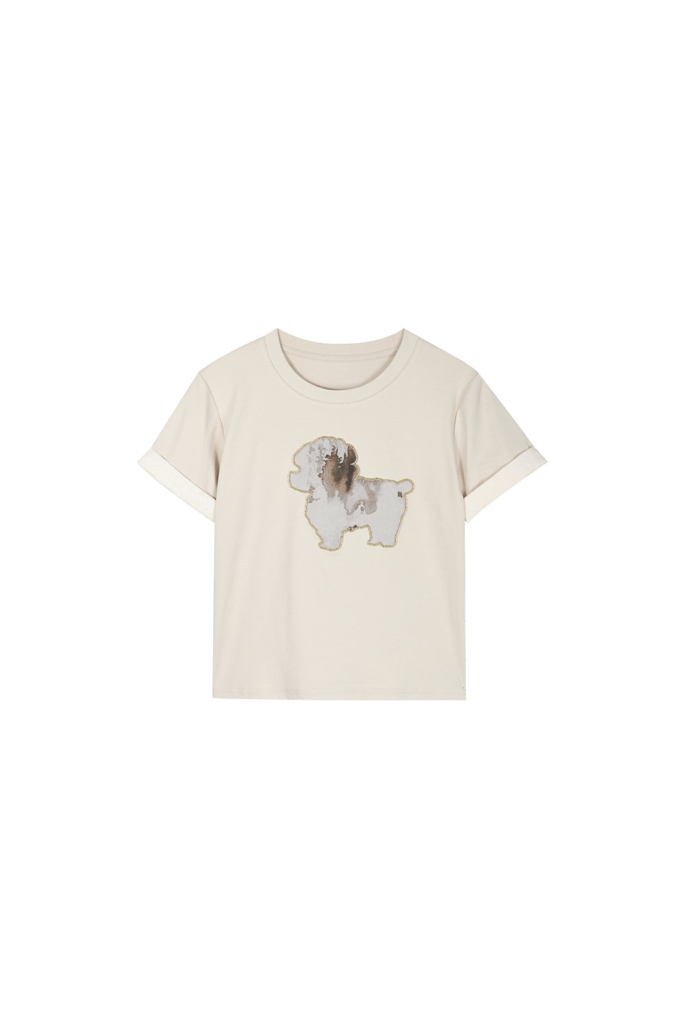 Women Petite Printing T-shirt