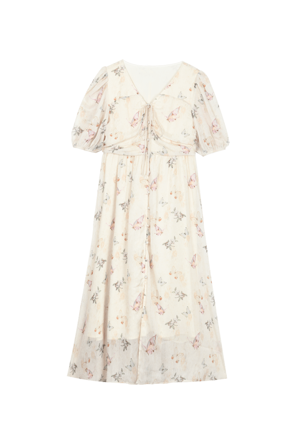 Women Elegant Floral Maxi Dress - Mishow