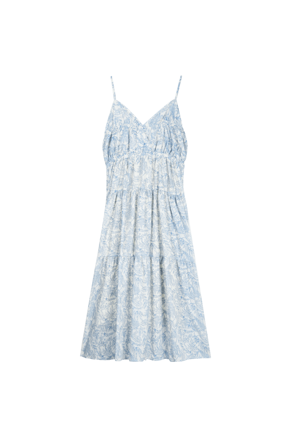 Women's Floral Maxi Spaghetti Strap Dress