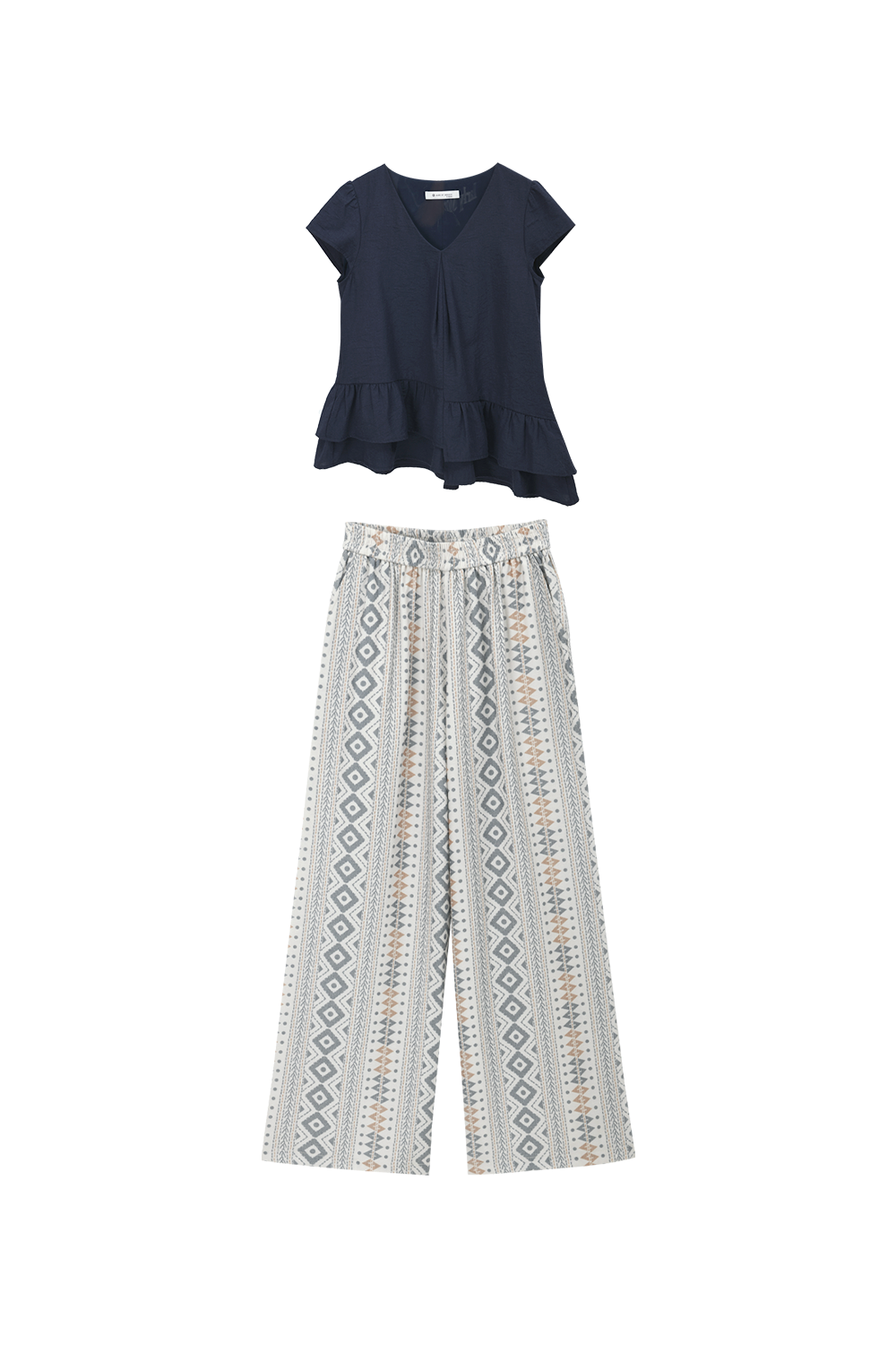 Blouse and Pant Set
