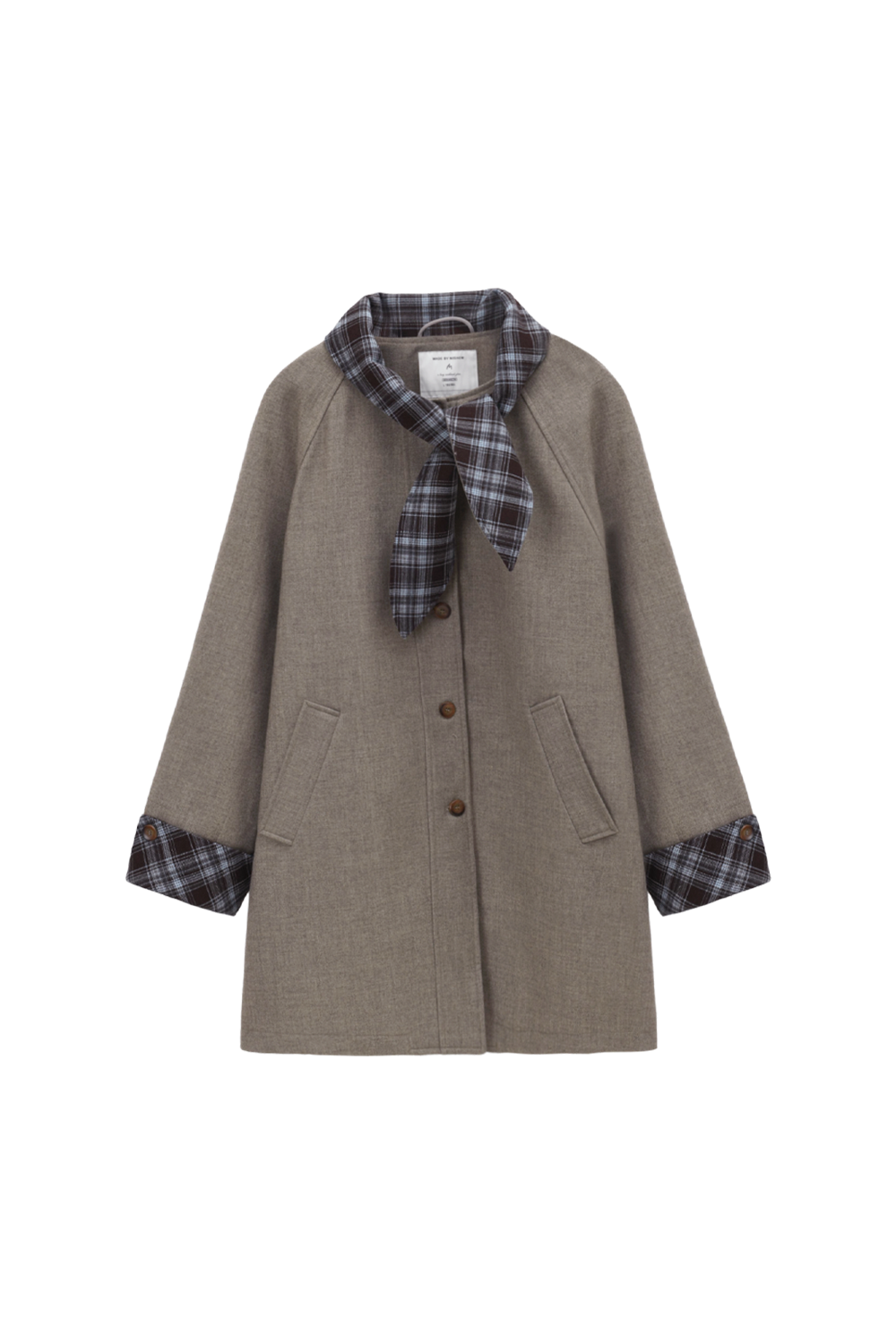 Mantel+Ikat Pinggang untuk Wanita