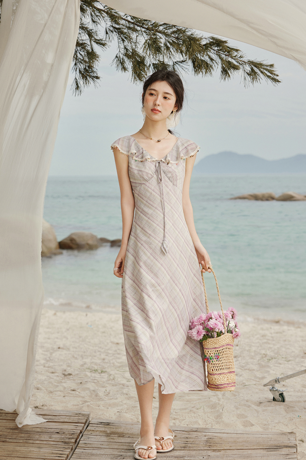 Váy Maxi Chữ A Cho Nữ