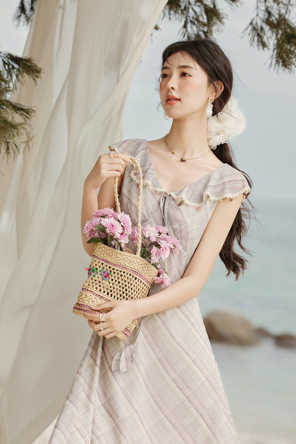 Váy Maxi Chữ A Cho Nữ
