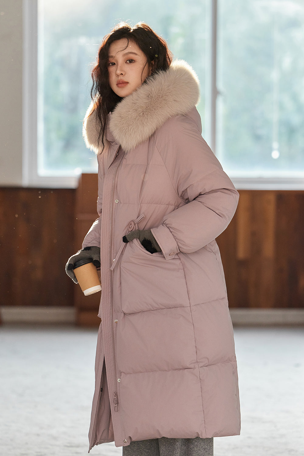 Winter Puffer Jacket for Women