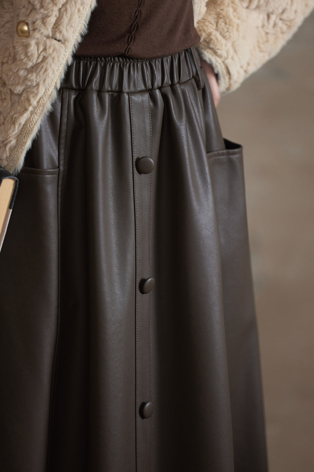 A Line Maxi Skirt for Women