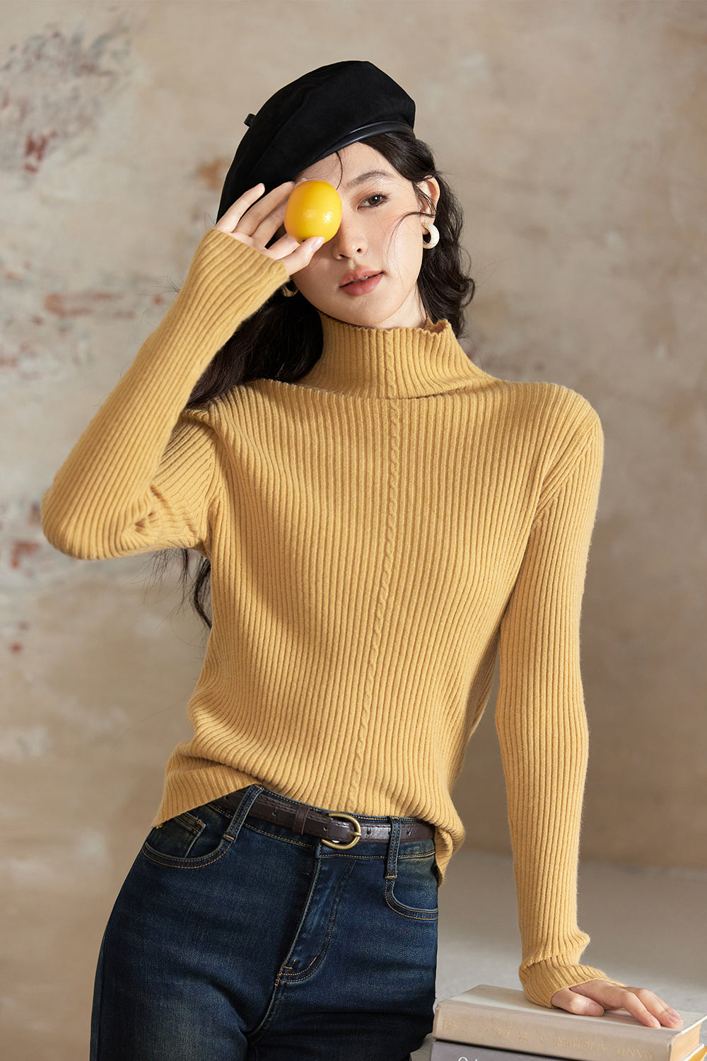 Knitted Bottoming Shirt for Women