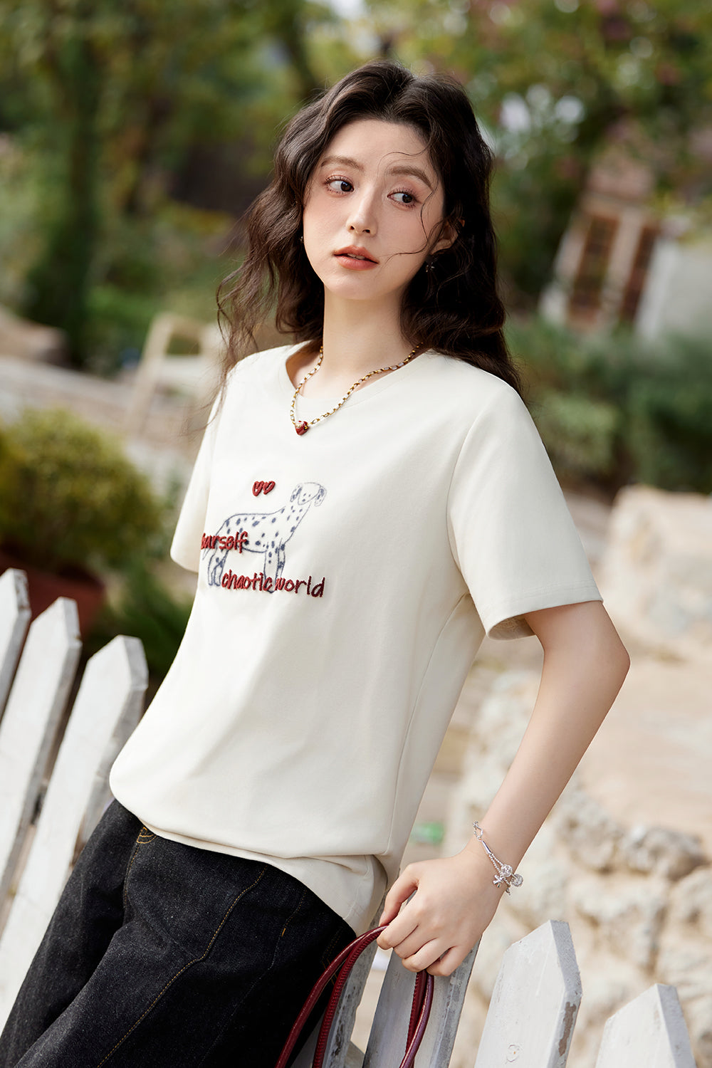 Knit T-shirt for Women