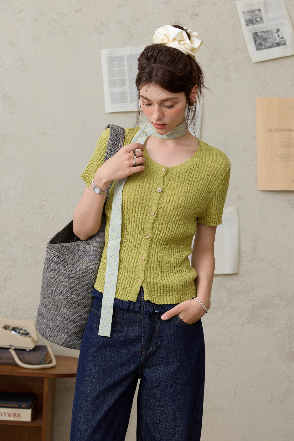 Knit T-shirt for Women