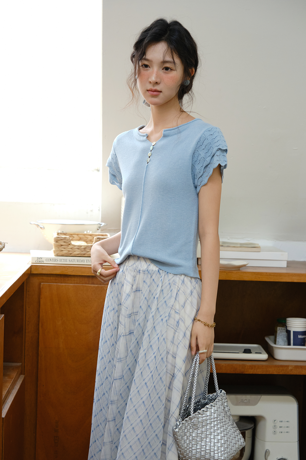 Knit T-shirt for Women