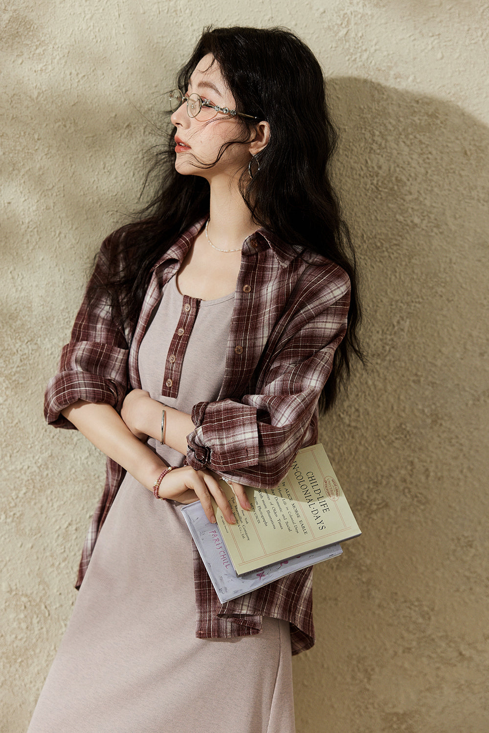 Spaghetti Strap Dress and Shirt Set Separately Sold