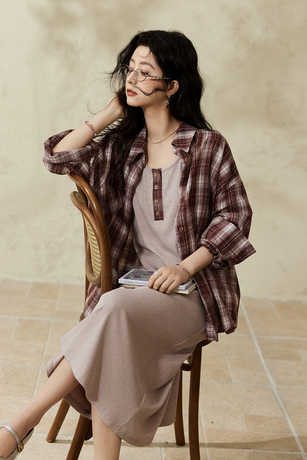 Spaghetti Strap Dress and Shirt Set Separately Sold